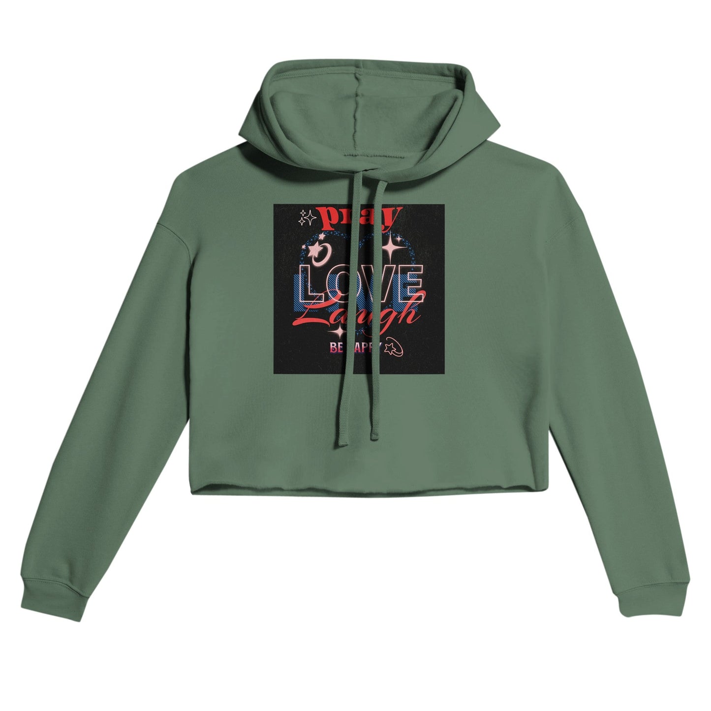 Women's Cropped Hoodie | Bella + Canvas 7502 - LEE'S ONLINE MALL