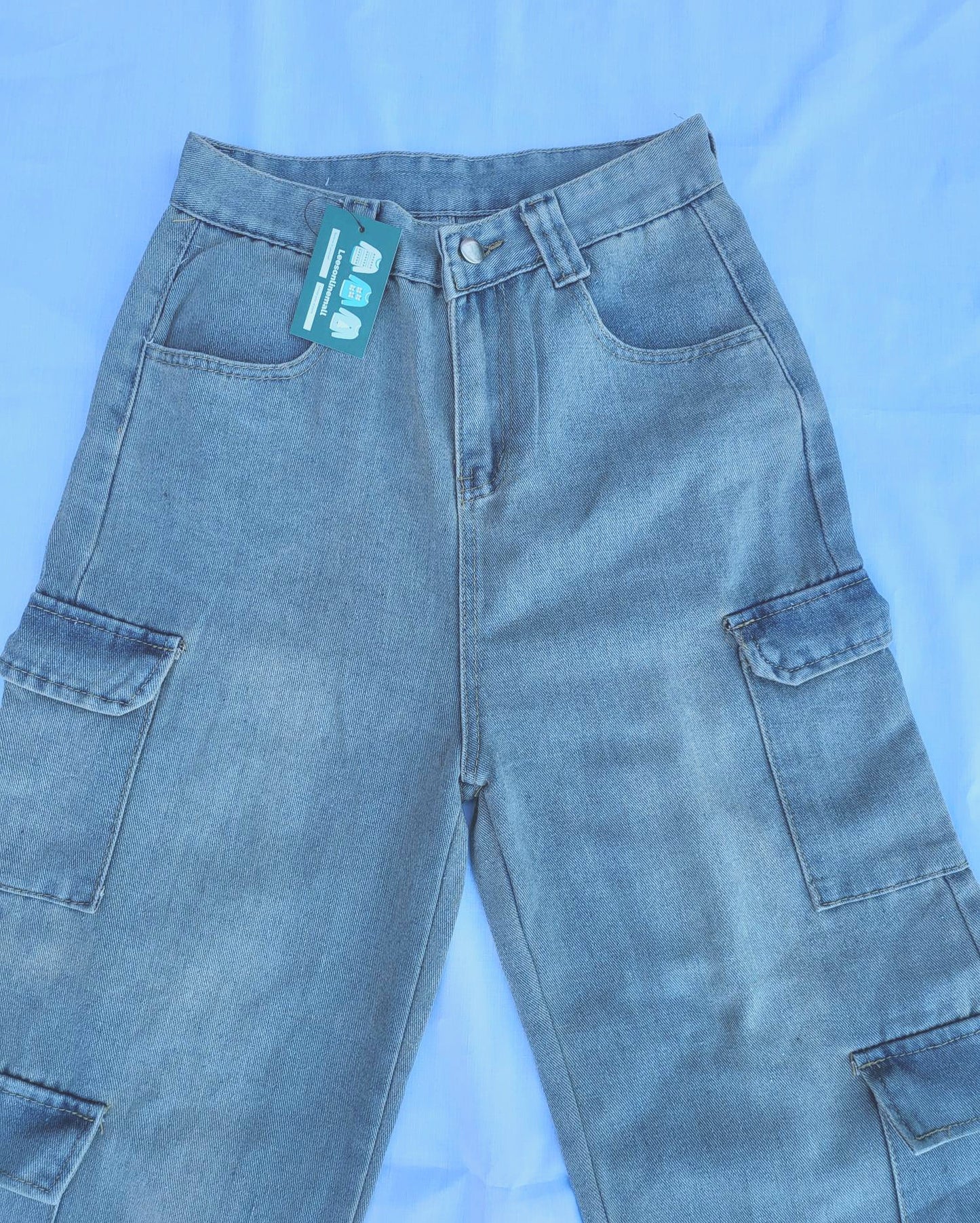 Ladies baggy denim pants - LEE'S ONLINE MALL