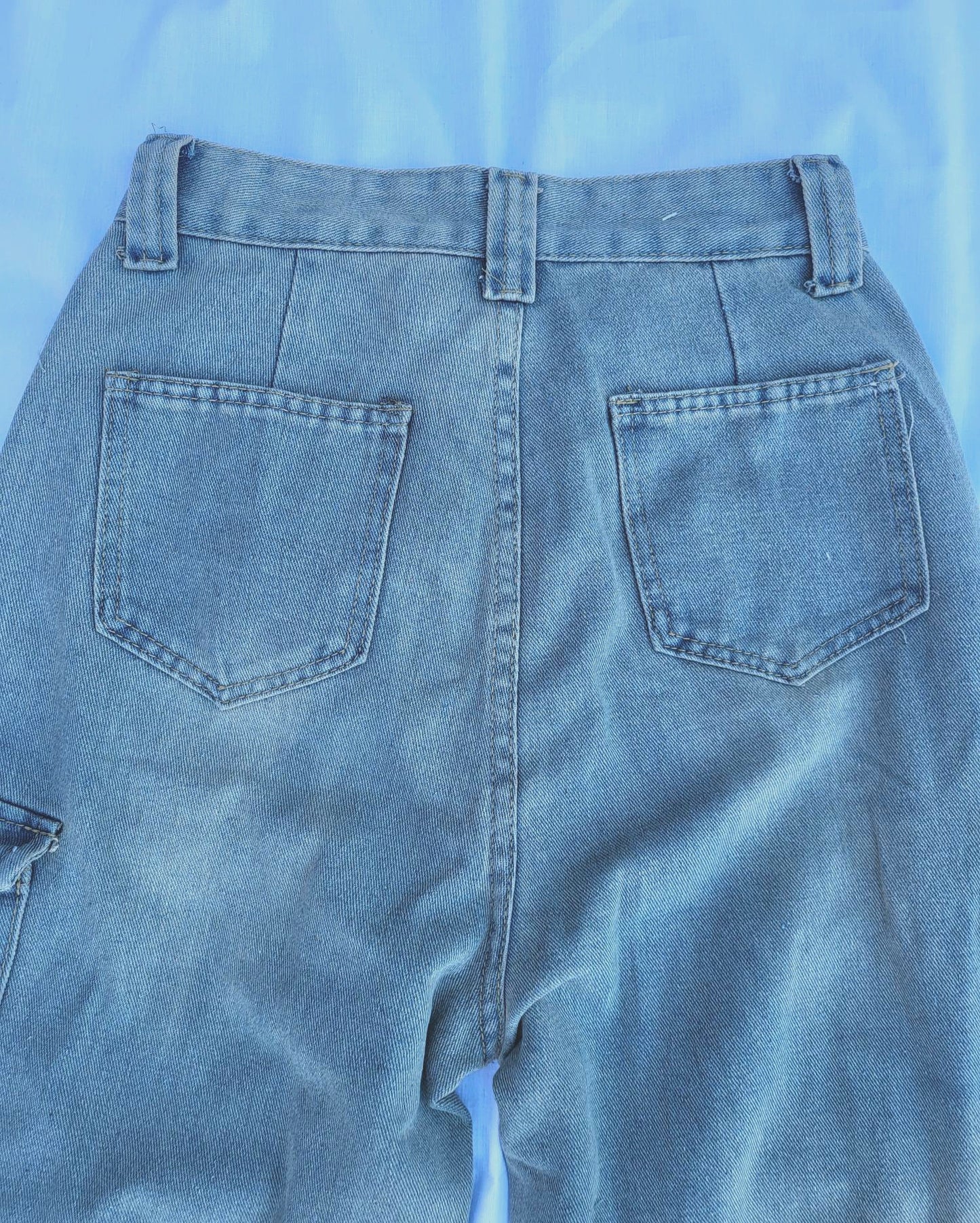 Ladies baggy denim pants - LEE'S ONLINE MALL