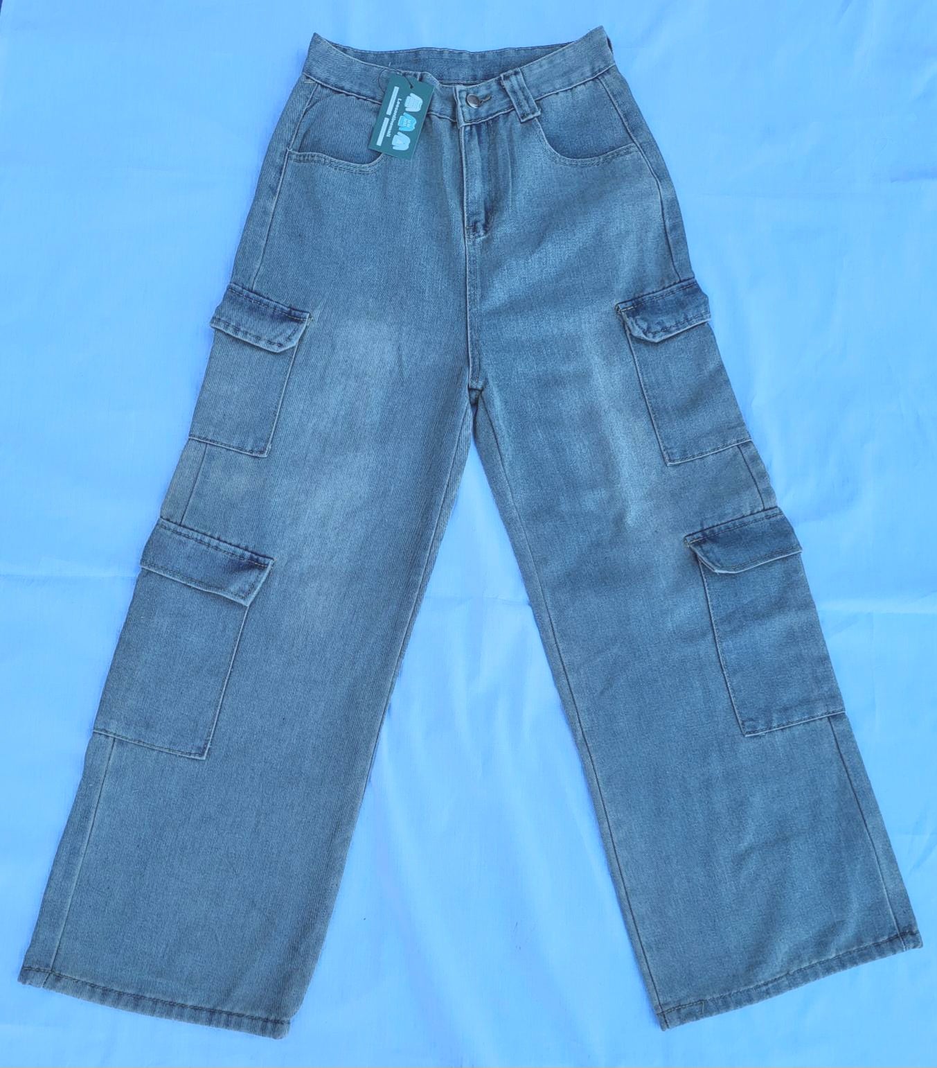 Ladies baggy denim pants - LEE'S ONLINE MALL