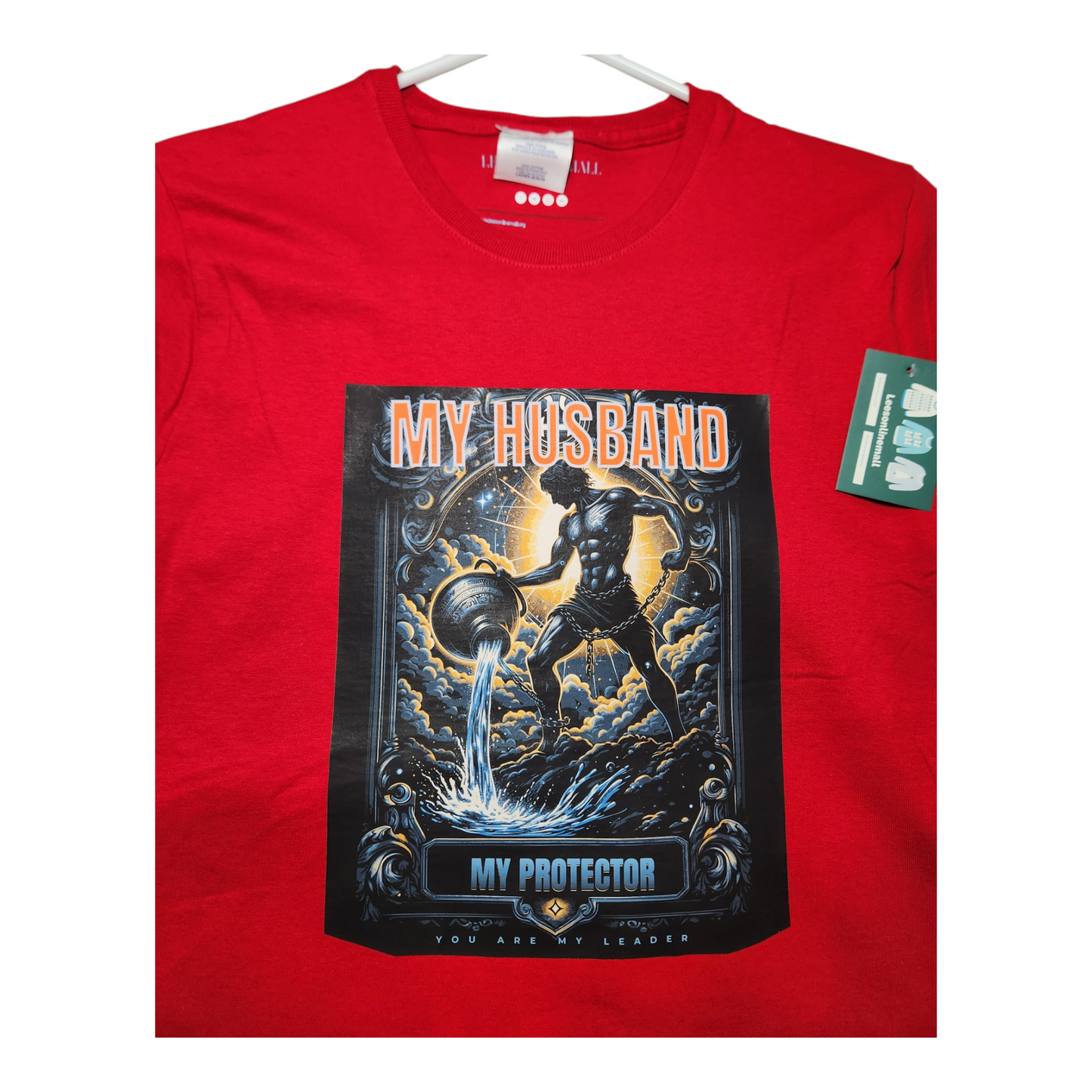 "My Husband, My Protector" Graphic T-Shirt – Celebrate Your Man's Strength