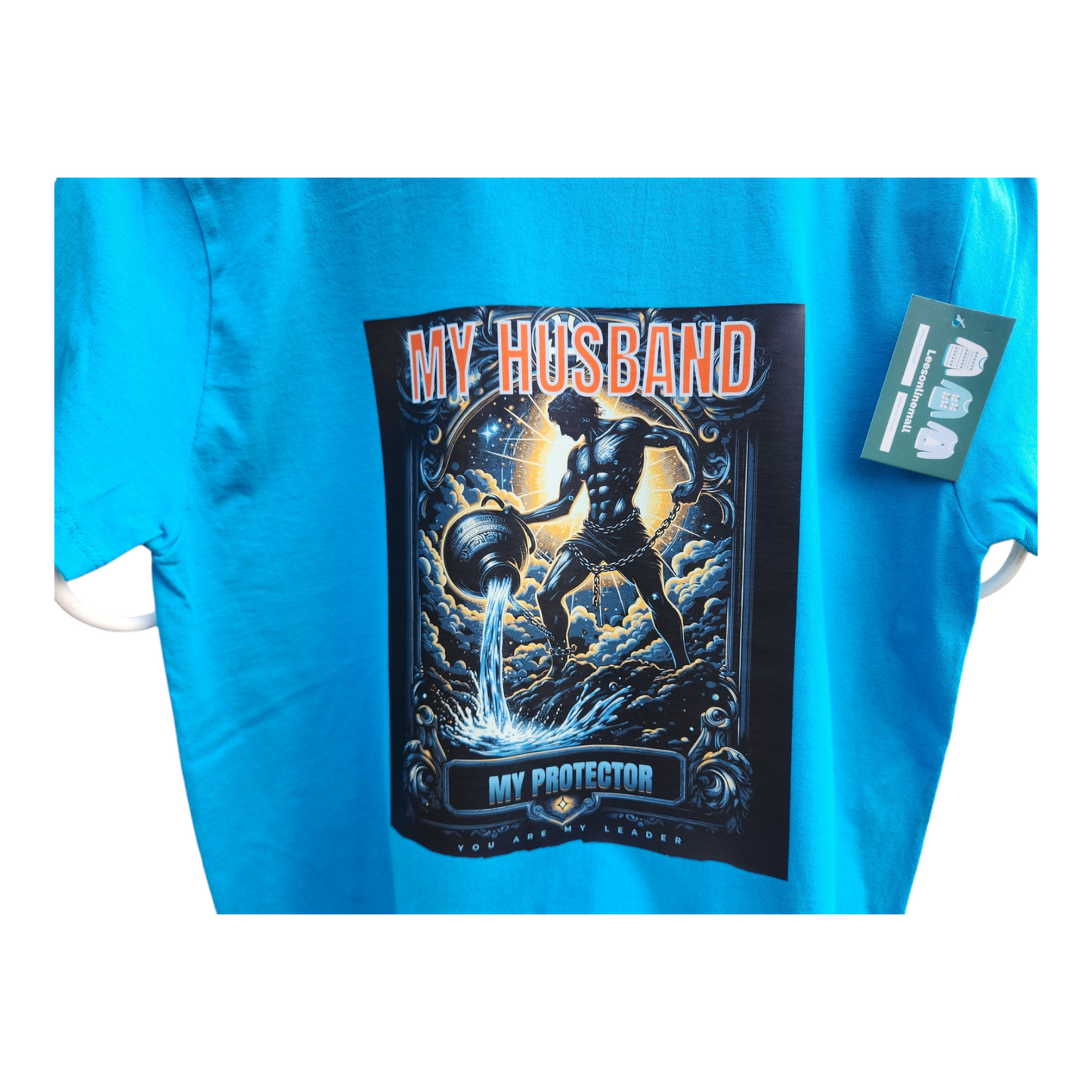 "My Husband, My Protector" Graphic T-Shirt – Celebrate Your Man's Strength