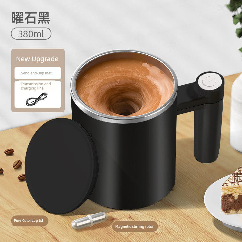 Magnetic Force Rotating Rechargeable Milk Powder Blender Cup – Effortless Mixing for Perfectly Smooth Beverages - LEE'S ONLINE MALL