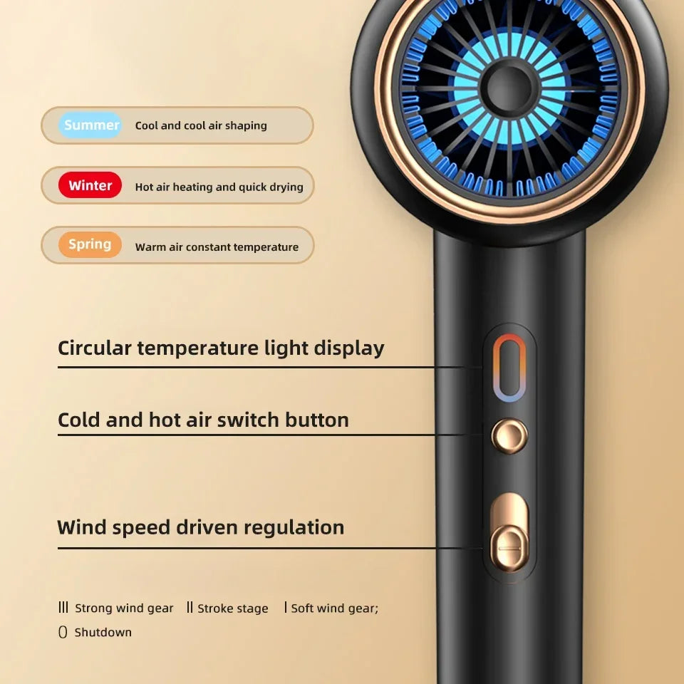 Pro Dry: Ultimate Professional Hair Dryer for Salon-Quality Results - LEE'S ONLINE MALL