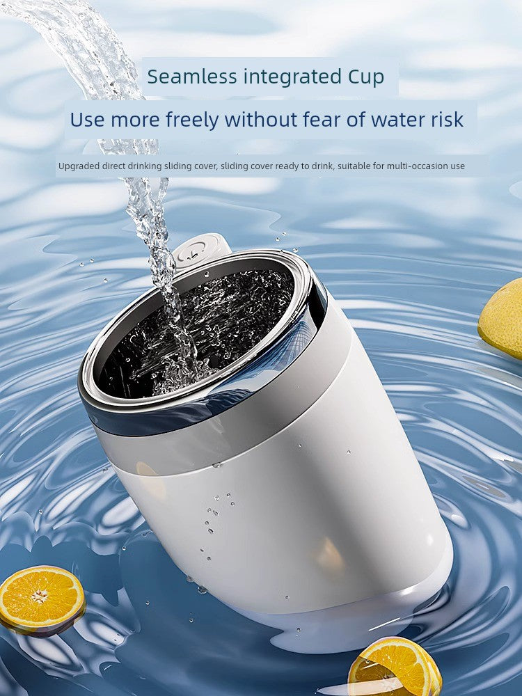 Magnetic Force Rotating Rechargeable Milk Powder Blender Cup – Effortless Mixing for Perfectly Smooth Beverages - LEE'S ONLINE MALL