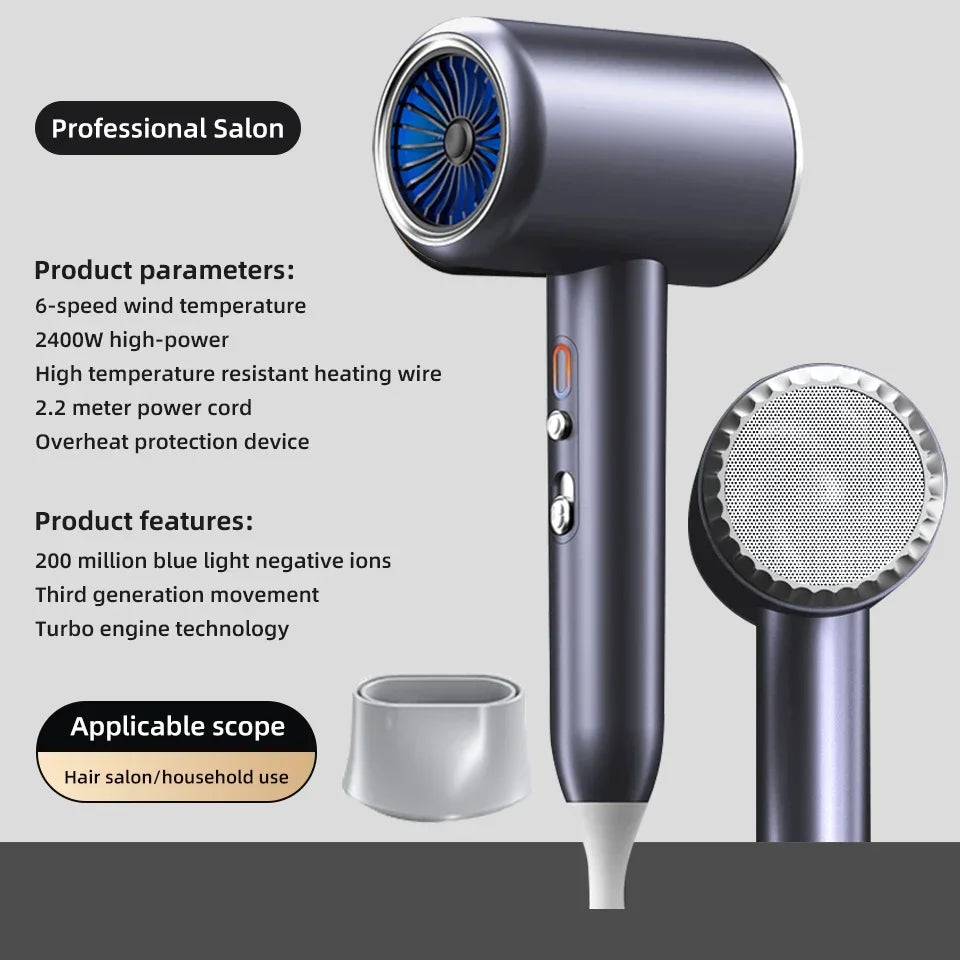 Pro Dry: Ultimate Professional Hair Dryer for Salon-Quality Results - LEE'S ONLINE MALL