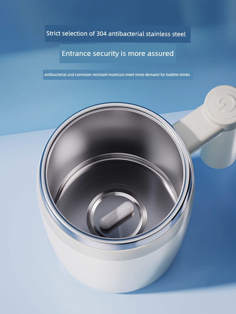 Magnetic Force Rotating Rechargeable Milk Powder Blender Cup – Effortless Mixing for Perfectly Smooth Beverages - LEE'S ONLINE MALL
