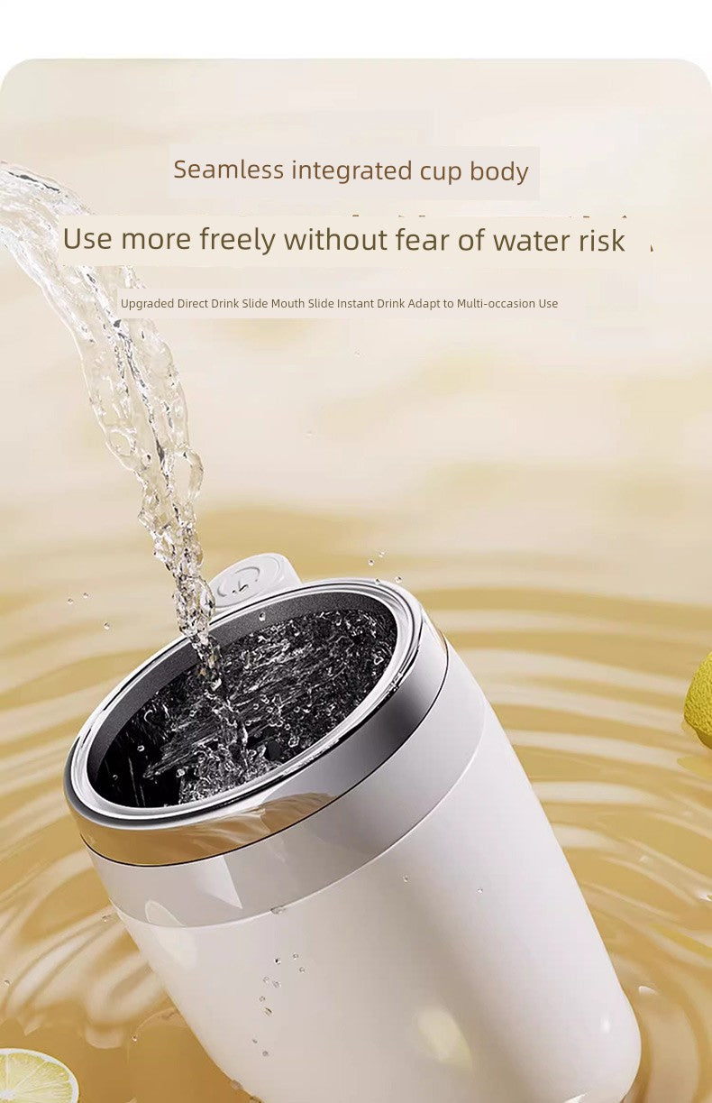 Magnetic Force Rotating Rechargeable Milk Powder Blender Cup – Effortless Mixing for Perfectly Smooth Beverages