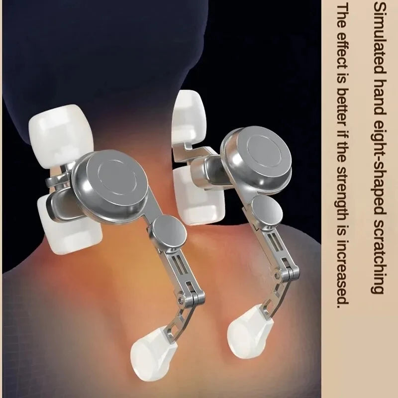 Wireless Neck and Shoulder Massager with Heat – Portable Deep Tissue Relief Anywhere