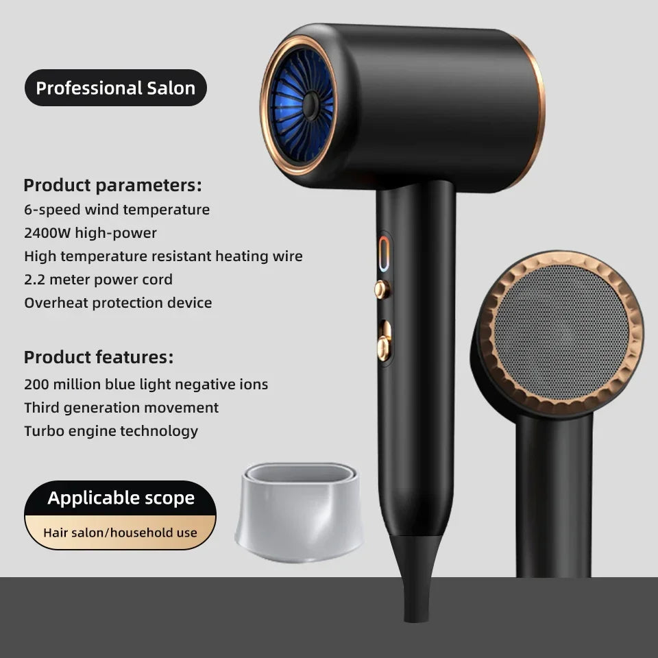 Pro Dry: Ultimate Professional Hair Dryer for Salon-Quality Results - LEE'S ONLINE MALL