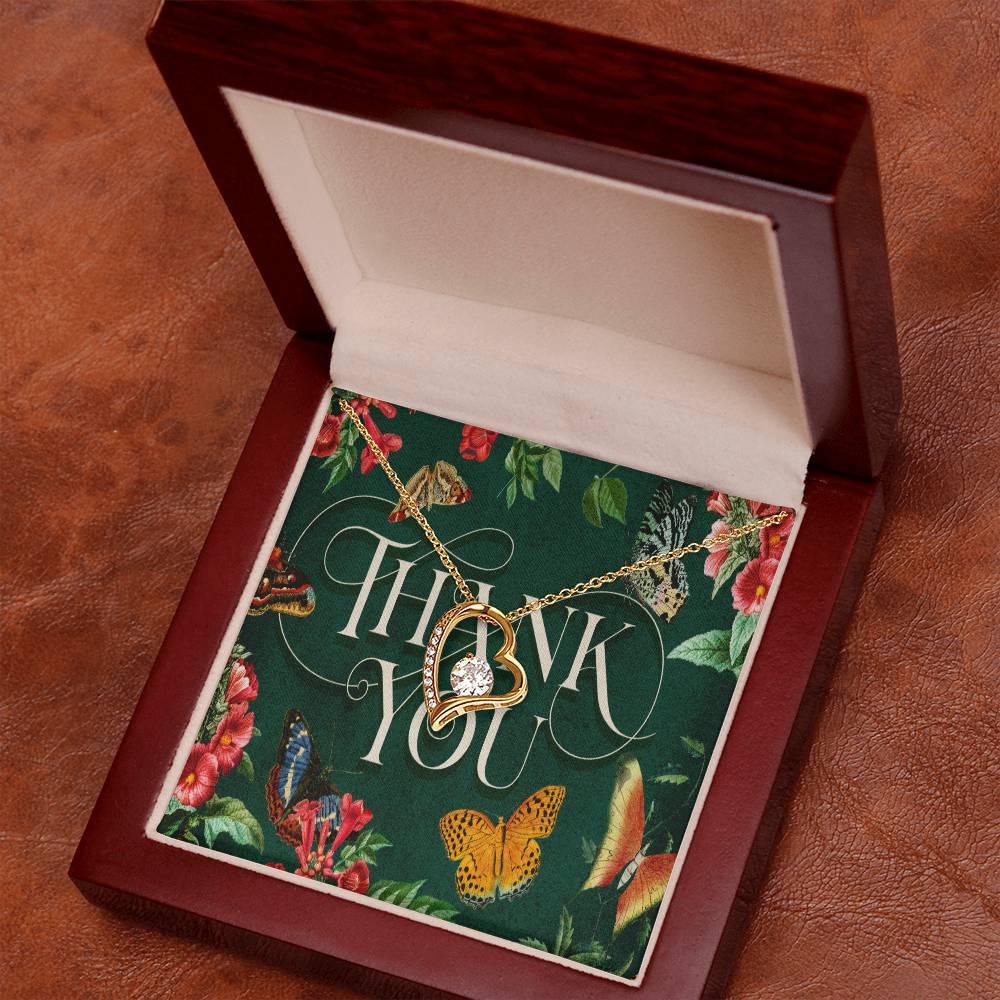 Butterfly Heart Necklace: A Timeless Token of Gratitude - LEE'S ONLINE MALL