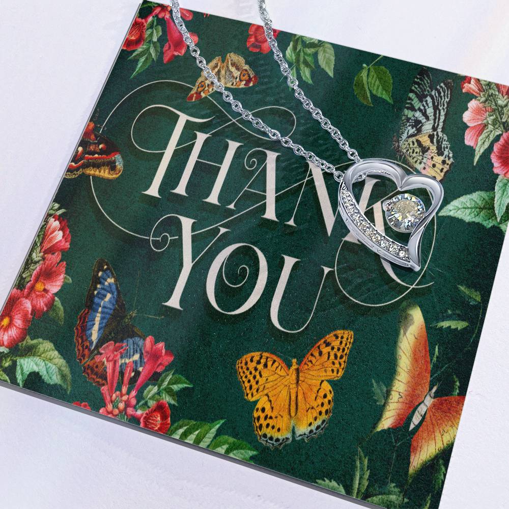 Butterfly Heart Necklace: A Timeless Token of Gratitude - LEE'S ONLINE MALL