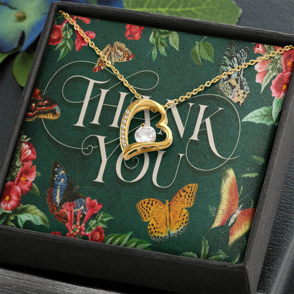 Butterfly Heart Necklace: A Timeless Token of Gratitude - LEE'S ONLINE MALL