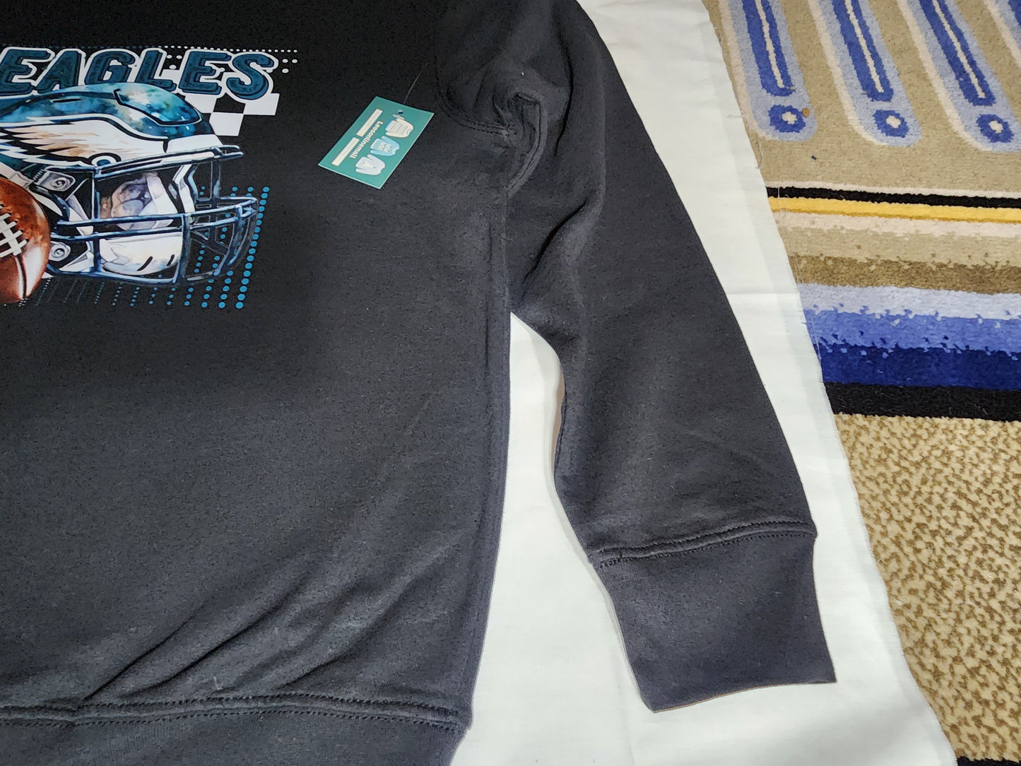 Cozy sweatshirt,  cotton sweatshirt,  vibrant color, graphic design