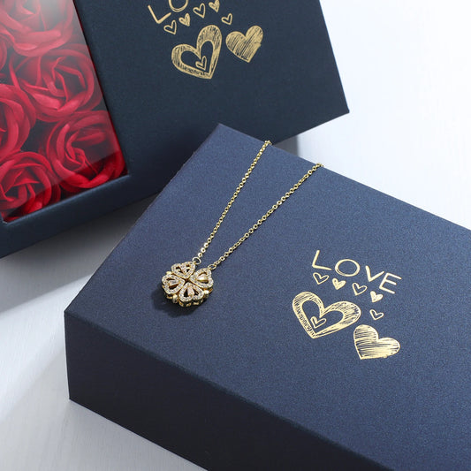 Heart Necklace gift for her mother's day gift gift for lover love necklace - LEE'S ONLINE MALL