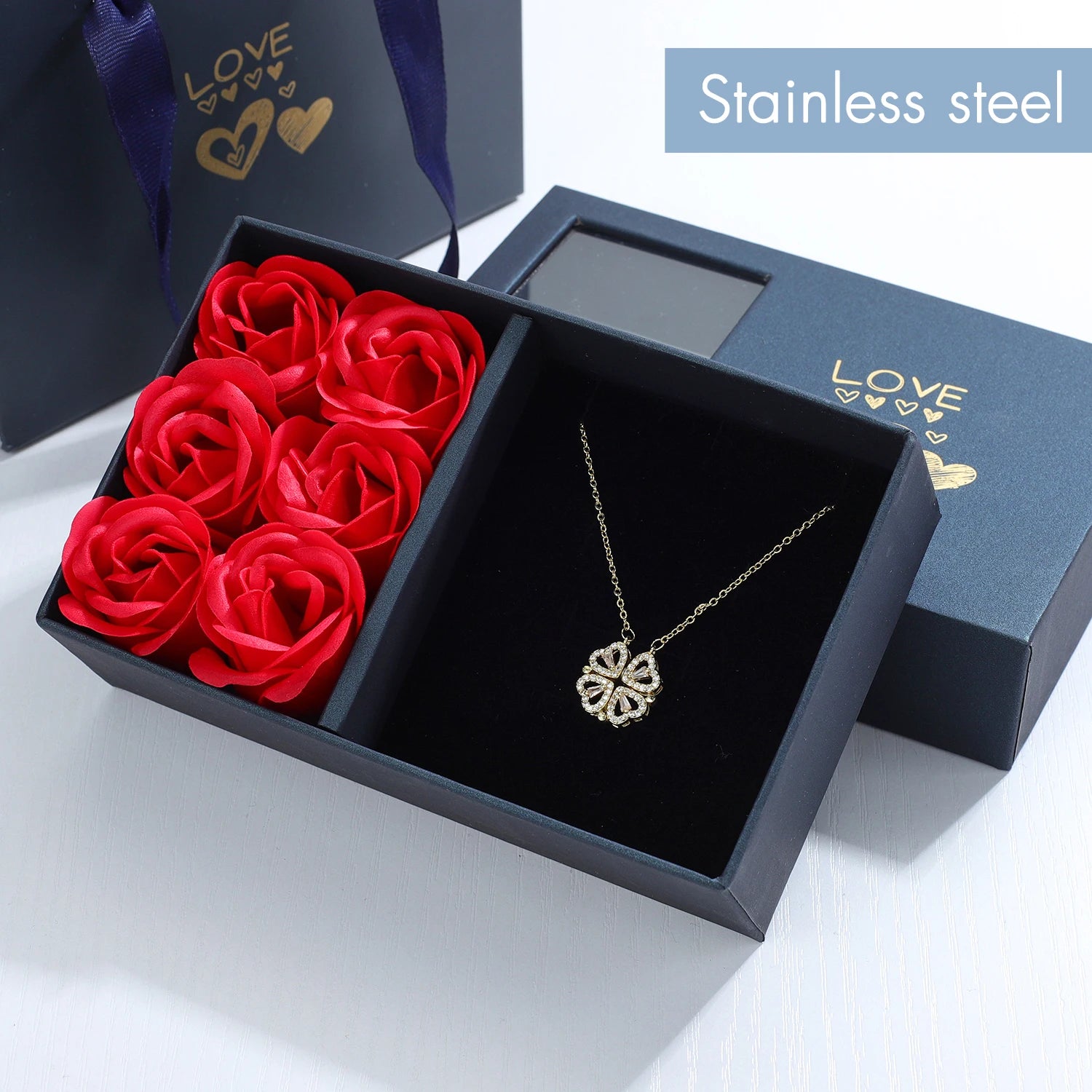 Heart Necklace gift for her mother's day gift gift for lover love necklace - LEE'S ONLINE MALL