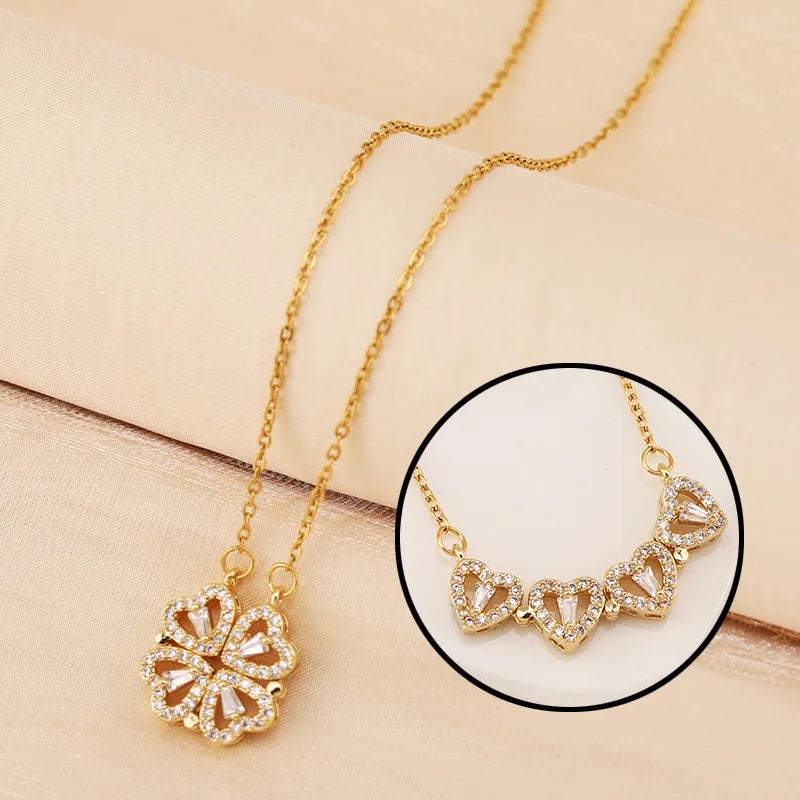 Heart Necklace gift for her mother's day gift gift for lover love necklace - LEE'S ONLINE MALL