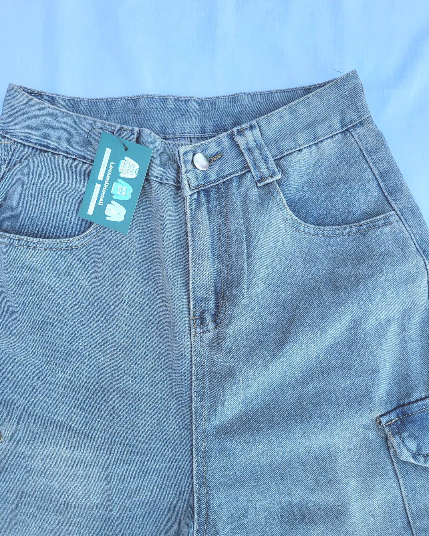 Ladies baggy denim pants - LEE'S ONLINE MALL