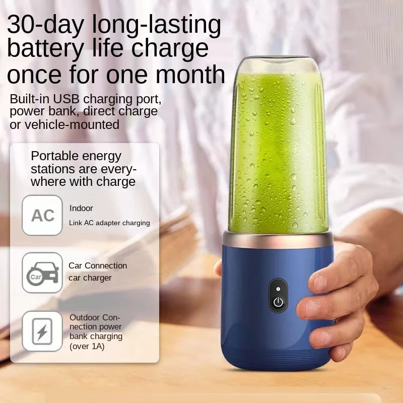 Portable Rechargeable Blender for Travel, Gym, and Outdoor Adventures - LEE'S ONLINE MALL