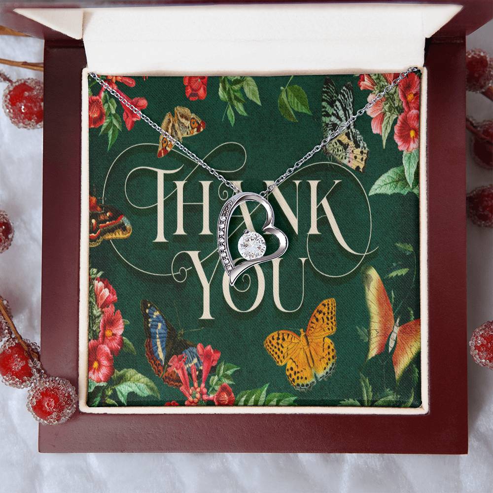 Butterfly Heart Necklace: A Timeless Token of Gratitude - LEE'S ONLINE MALL